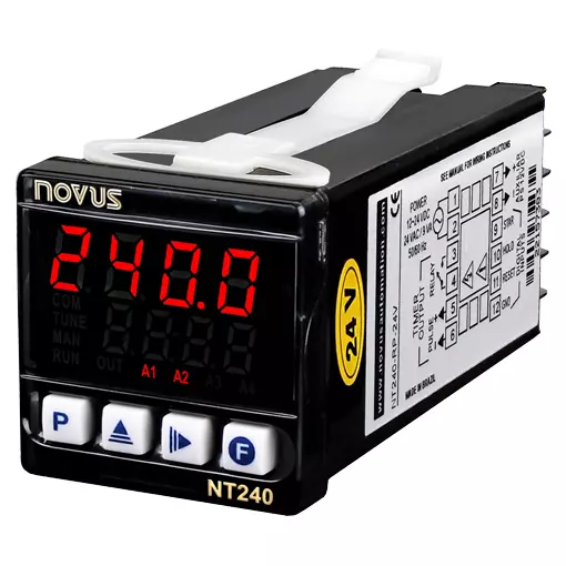 Temporizador NT240 NOVUS. Imagem representativa da linha