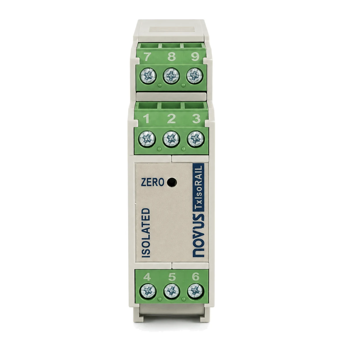 Transmissor de temperatura isolado TxIsoRail NOVUS