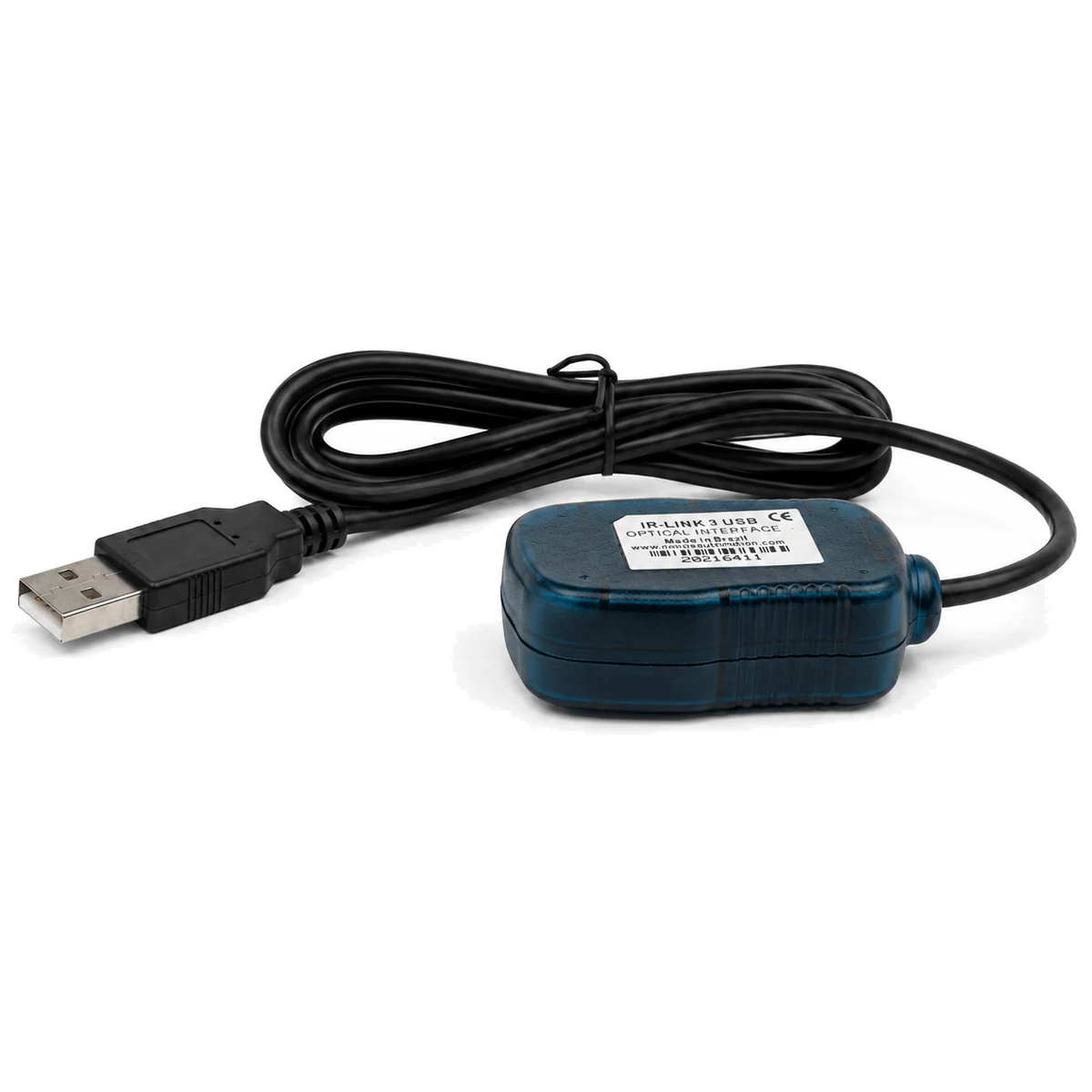 Interface óptica IrLink-3 NOVUS, vista lateral (SKU 8813099050)