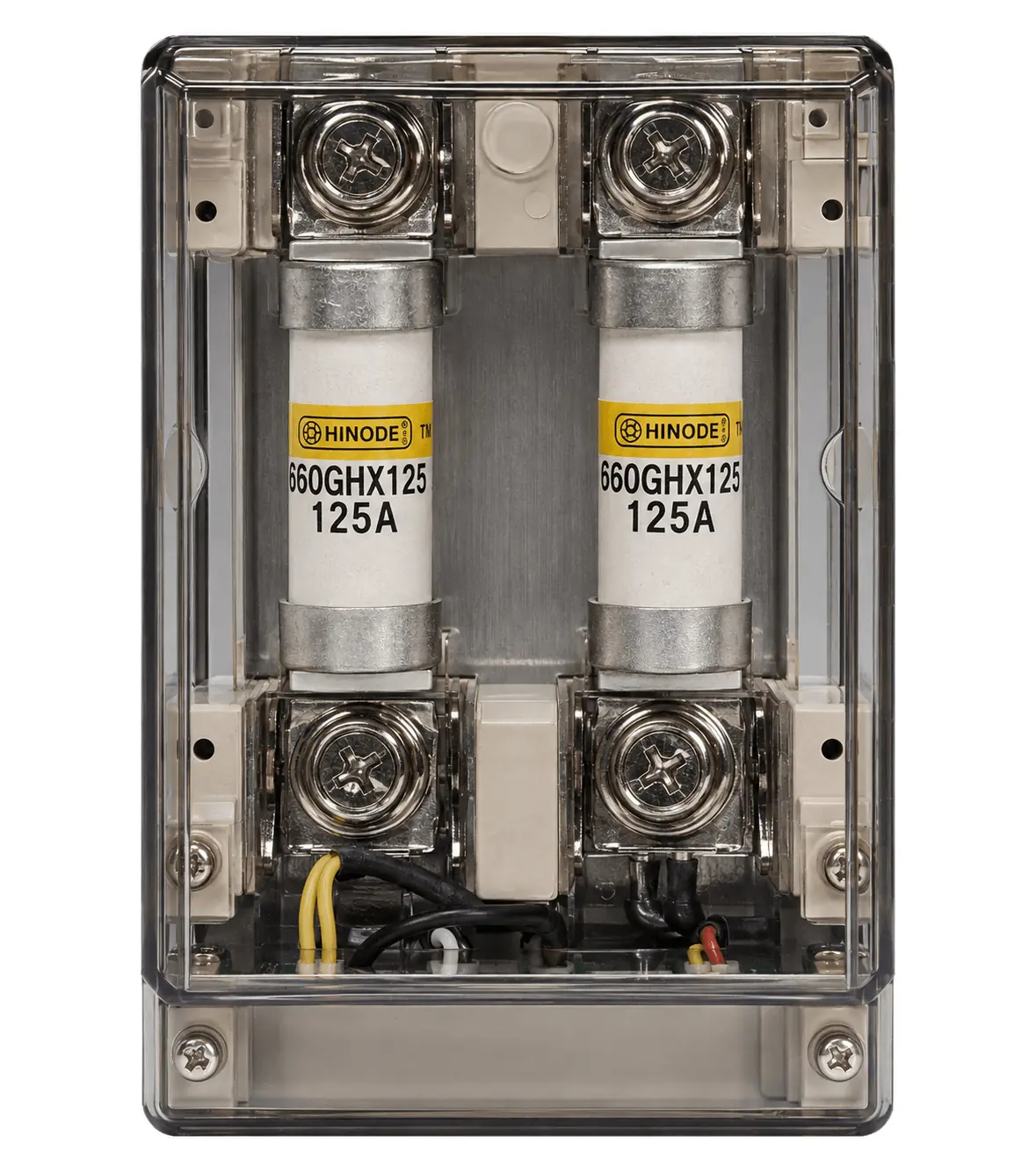 Controlador de potência PCW e PCWE, 60 a 200 A NOVUS, versão 100 A, 2 fases, vista detalhe (SKU 8823122100)