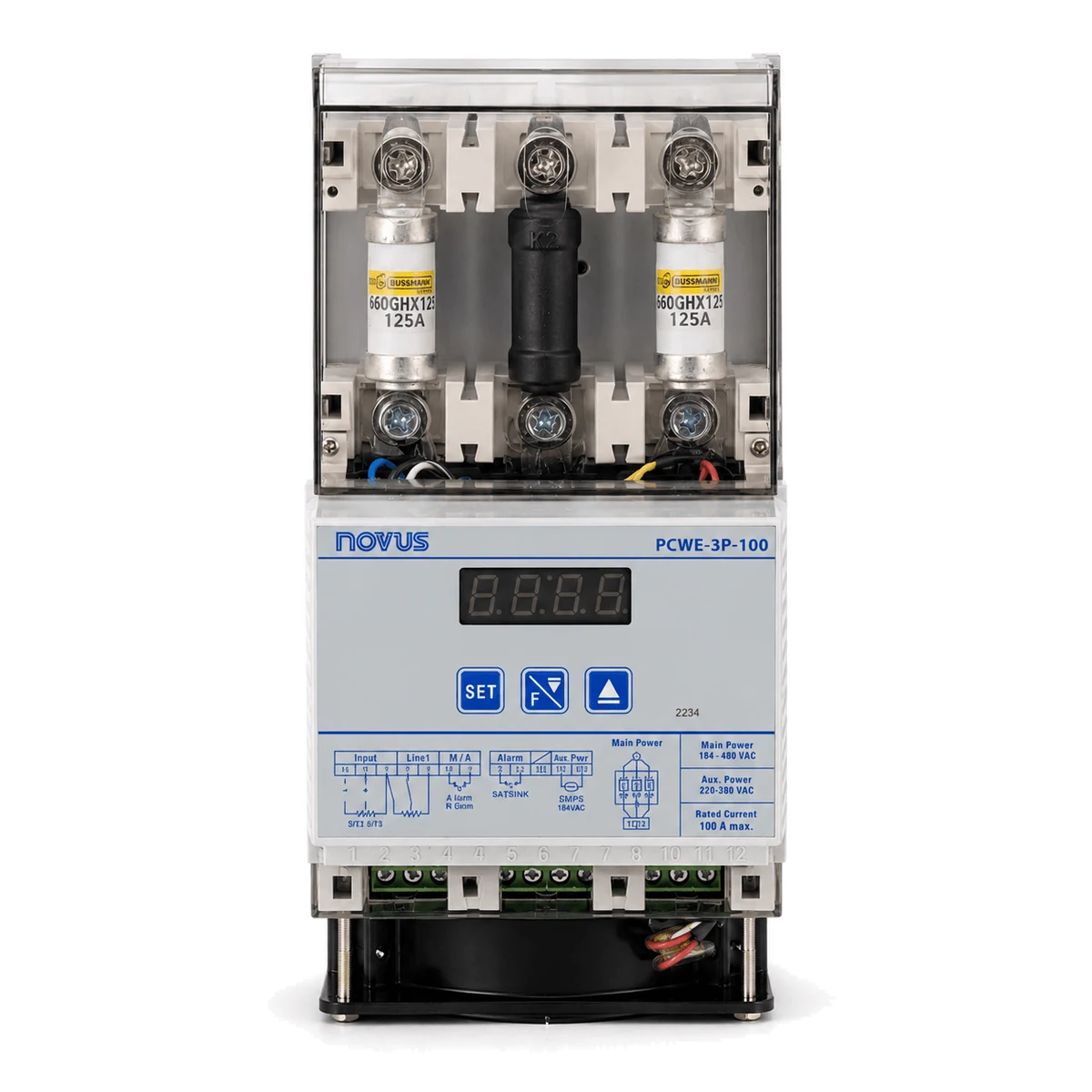 Controlador de potência PCW e PCWE, 60 a 200 A NOVUS