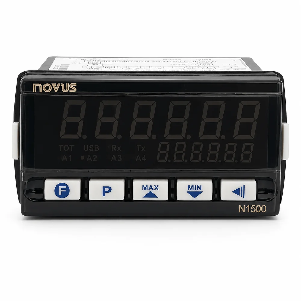 Indicador N1500 C/ 4 Reles + RT 4-20MA + RS485