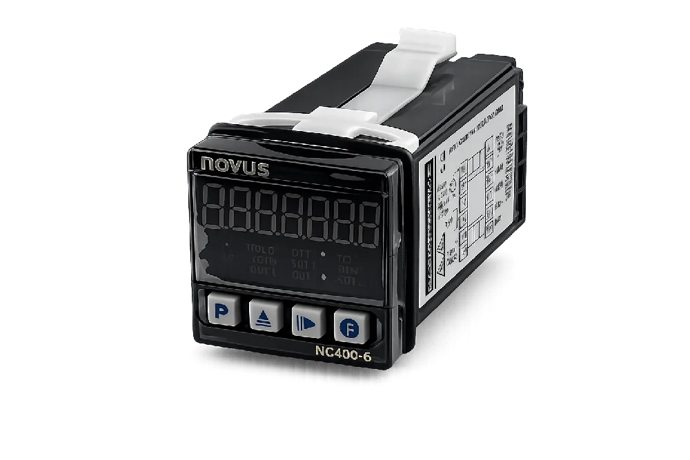 Controlador NC400-6-RP (Contador 6 Digitos) - 24V, produto NOVUS