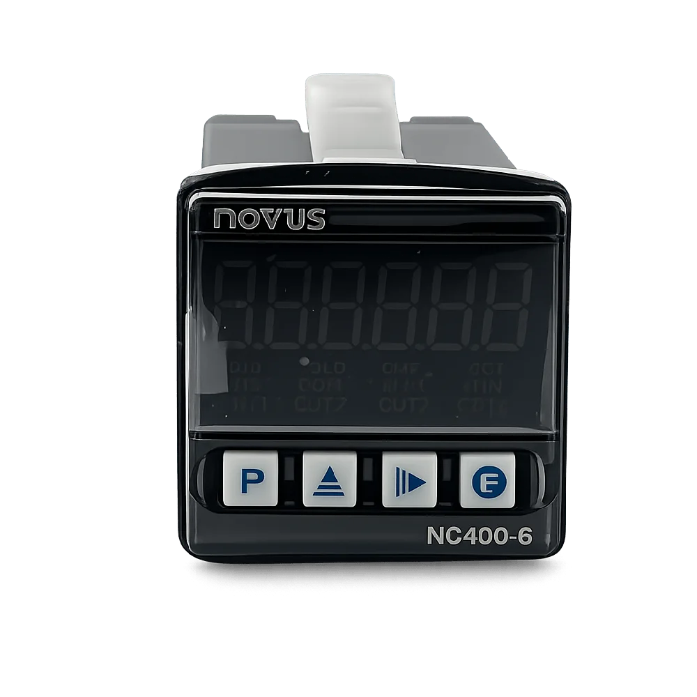 Controlador NC400-6-RP (Contador 6 Digitos) - 24V C/ RS 485, produto NOVUS